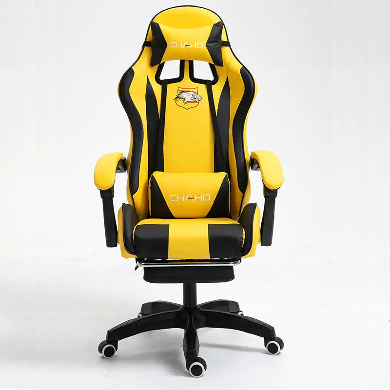 Ergonomic Gaming Office Chair with Adjustable Reclining