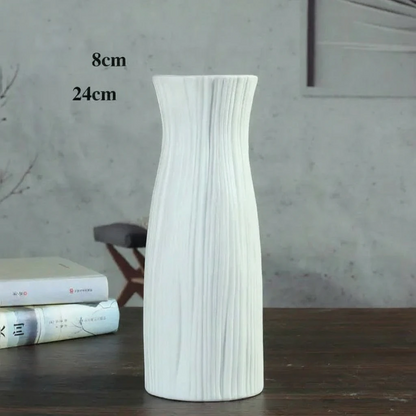 Sofisticado jarrón de cerámica