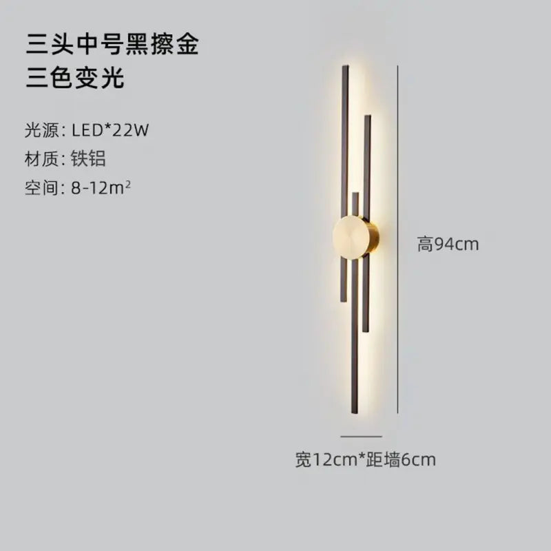 Lámpara de Líneas LED