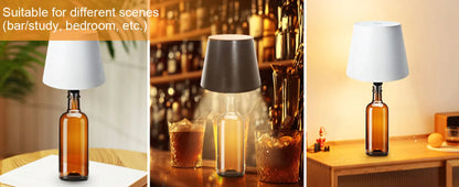 LED Wine Bottle Table Lamp