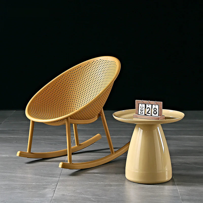 Modern Scandinavian Rocking Chair