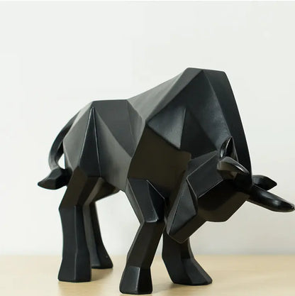 Bull sculpture