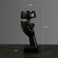 Abstract Character Statue