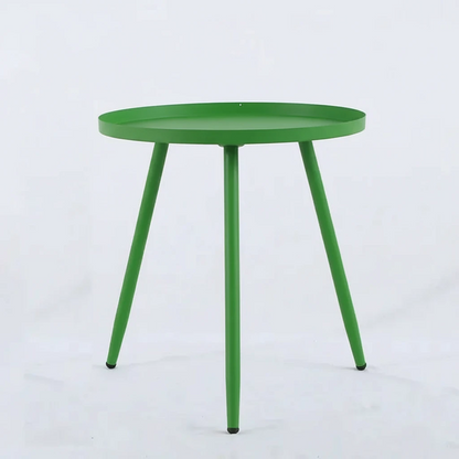 Nordic Metal Round Table for Living Room