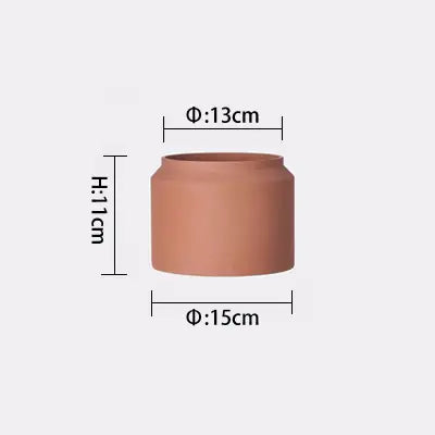 Maceta de Cemento Nórdico