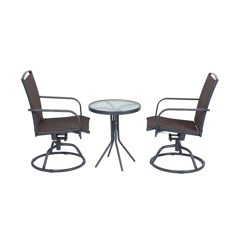 European Iron Outdoor Table and Chair Set