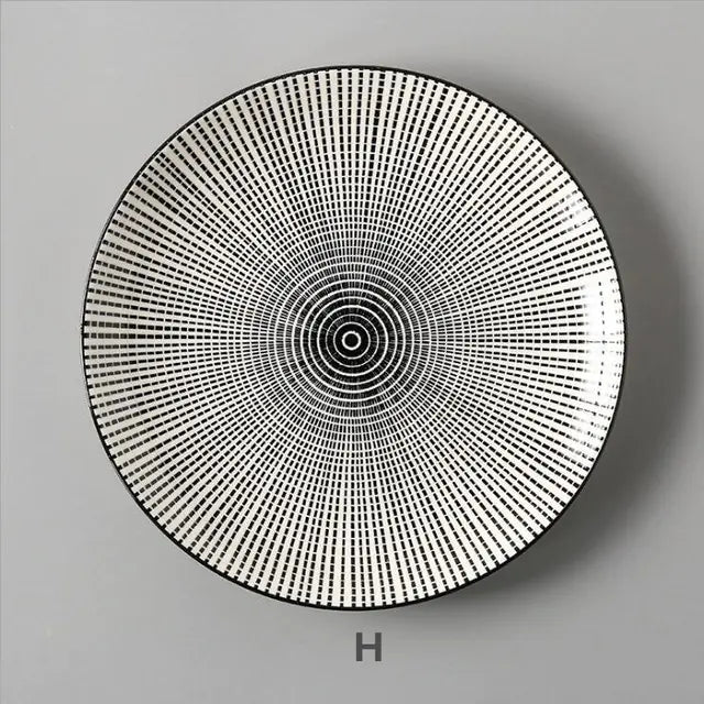 Geometric Ceramic Dinnerware Sets