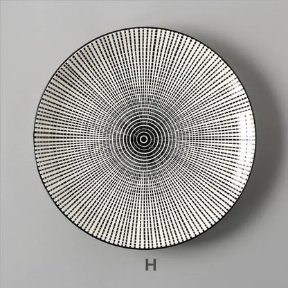 Geometric Ceramic Dinnerware Sets