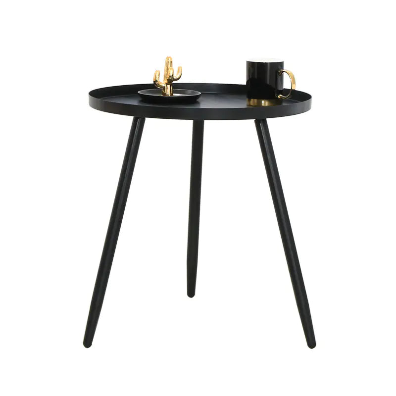 Nordic Metal Round Table for Living Room