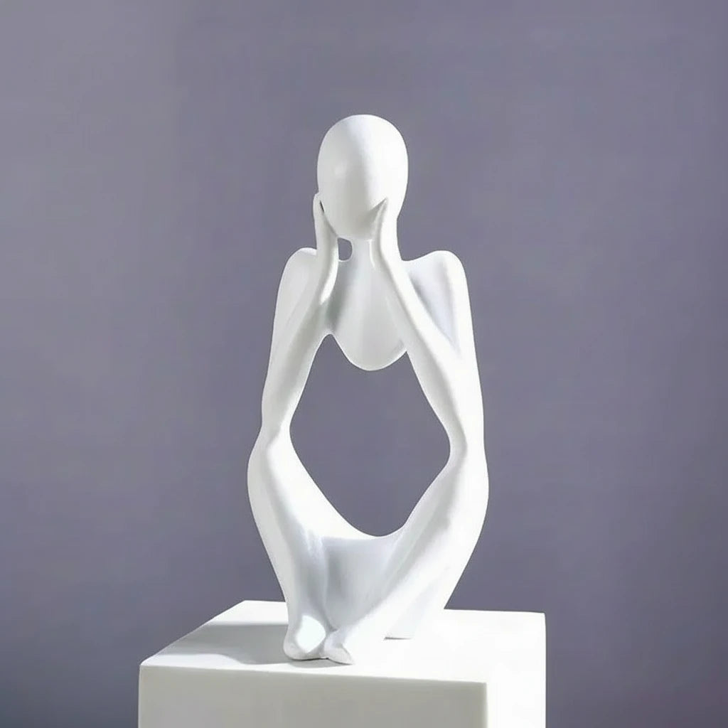 Abstract Art Resin Figurine