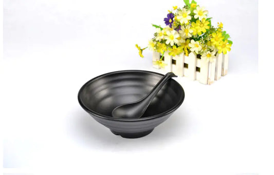 Lanzhou Japanese Style Melamine Noodle Bowl (Custom Logo)