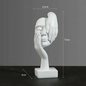 Abstract Character Statue