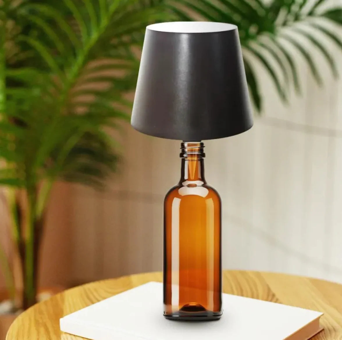 LED Wine Bottle Table Lamp